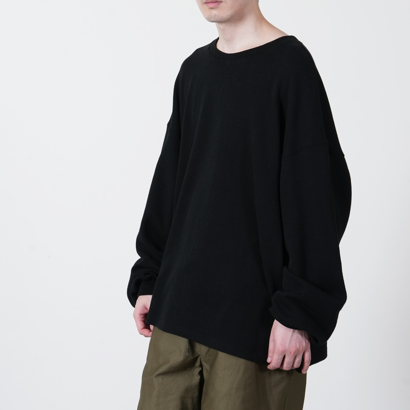 roundabout(�饦����Х���) L/S Crew neck T-Shirt