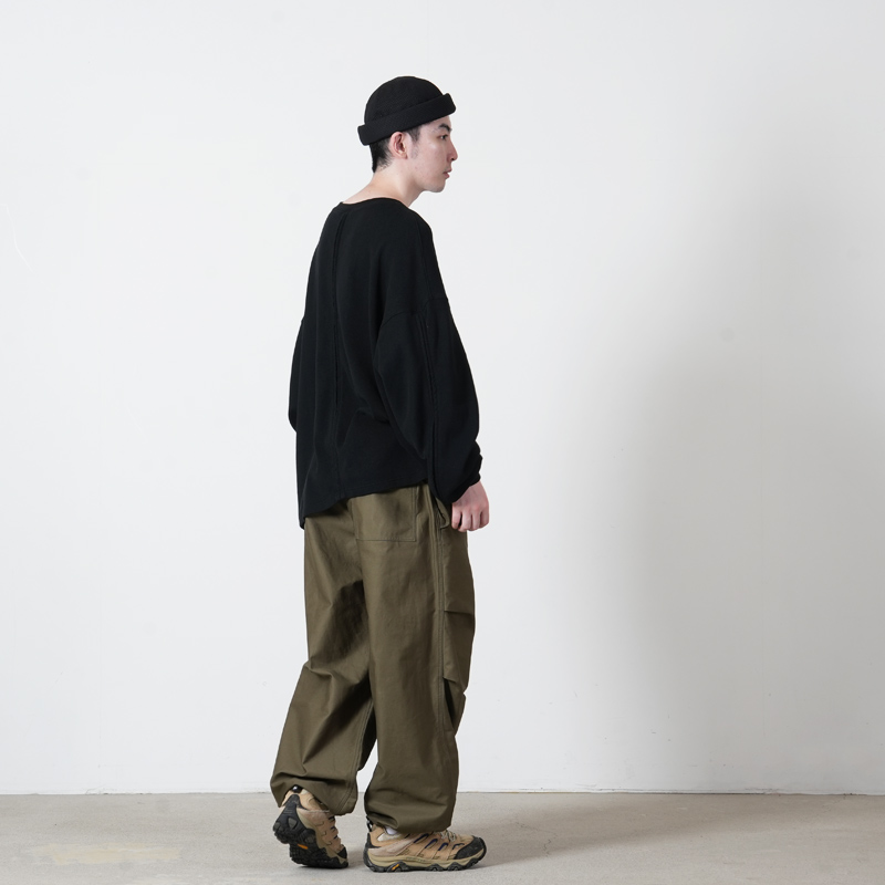 roundabout(�饦����Х���) L/S Crew neck T-Shirt