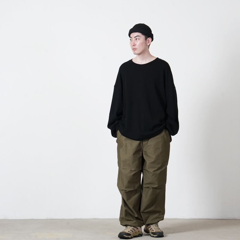roundabout(�饦����Х���) L/S Crew neck T-Shirt