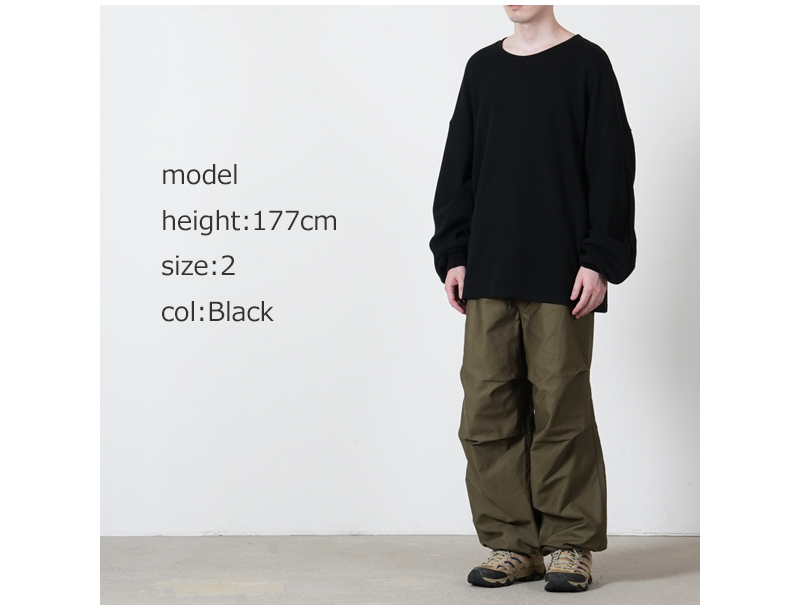 roundabout(�饦����Х���) L/S Crew neck T-Shirt