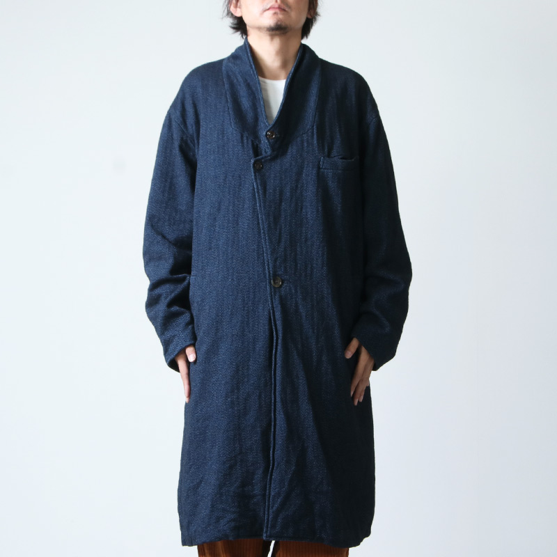 roundabout(饦Х) Oxford Notched Collar Coat