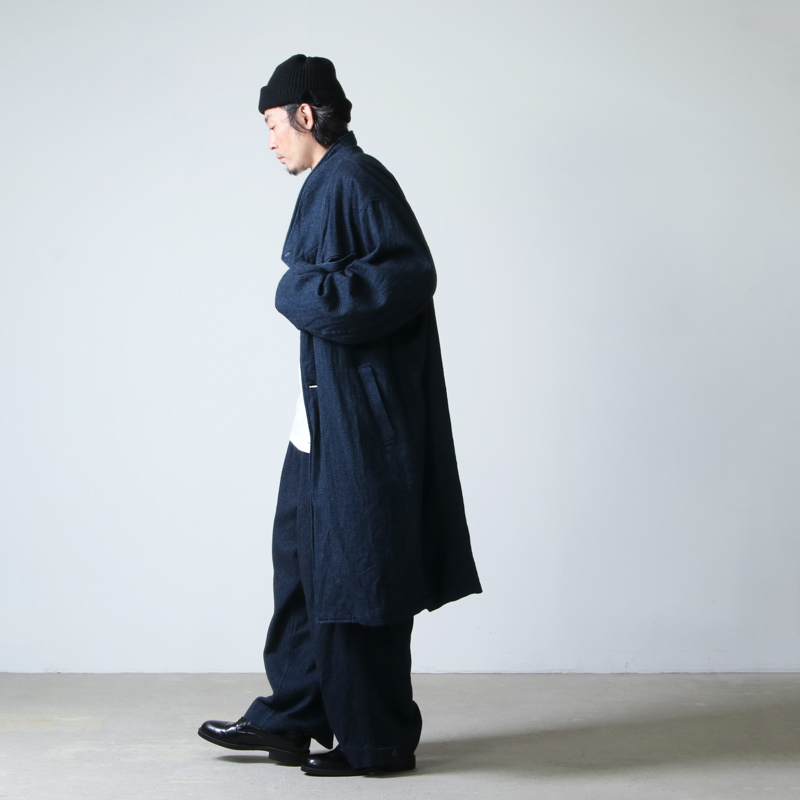 roundabout(饦Х) Oxford Notched Collar Coat