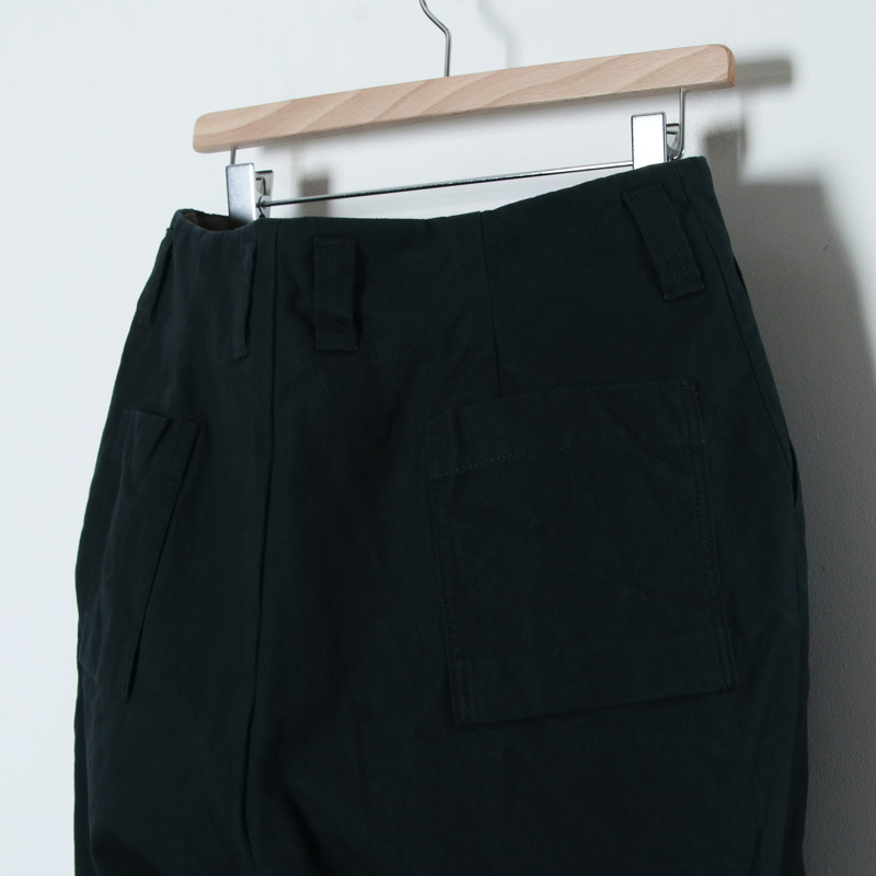 roundabout(饦Х) Double Canvas Deep Tuck Pants