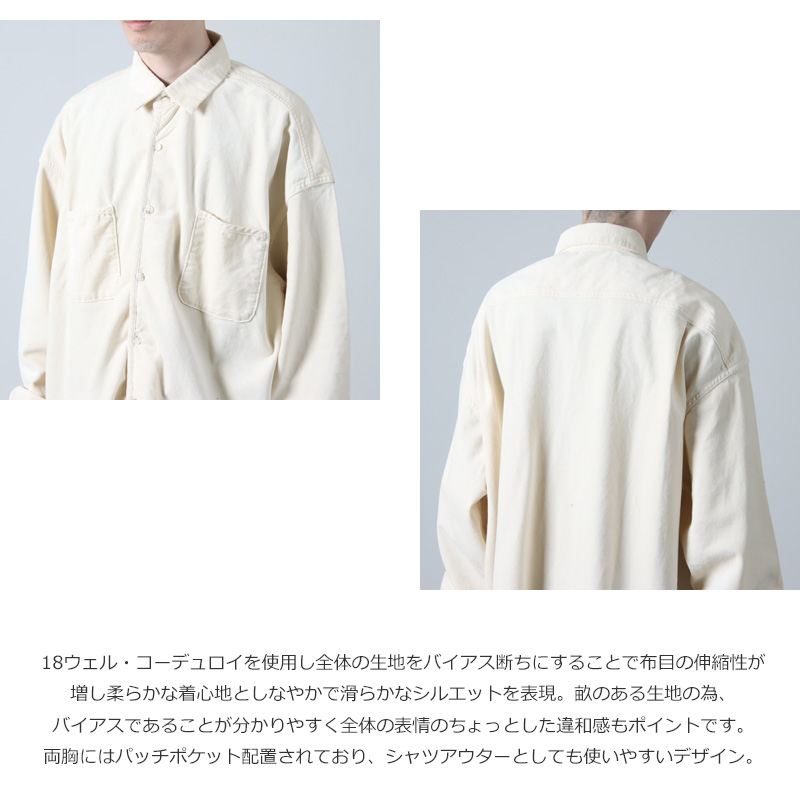 roundabout(饦Х) L/S Bias Shirt