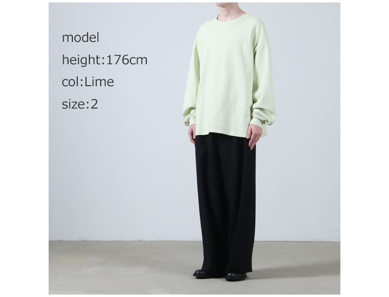 roundabout(饦Х) L/S Crew neck T-Shirt