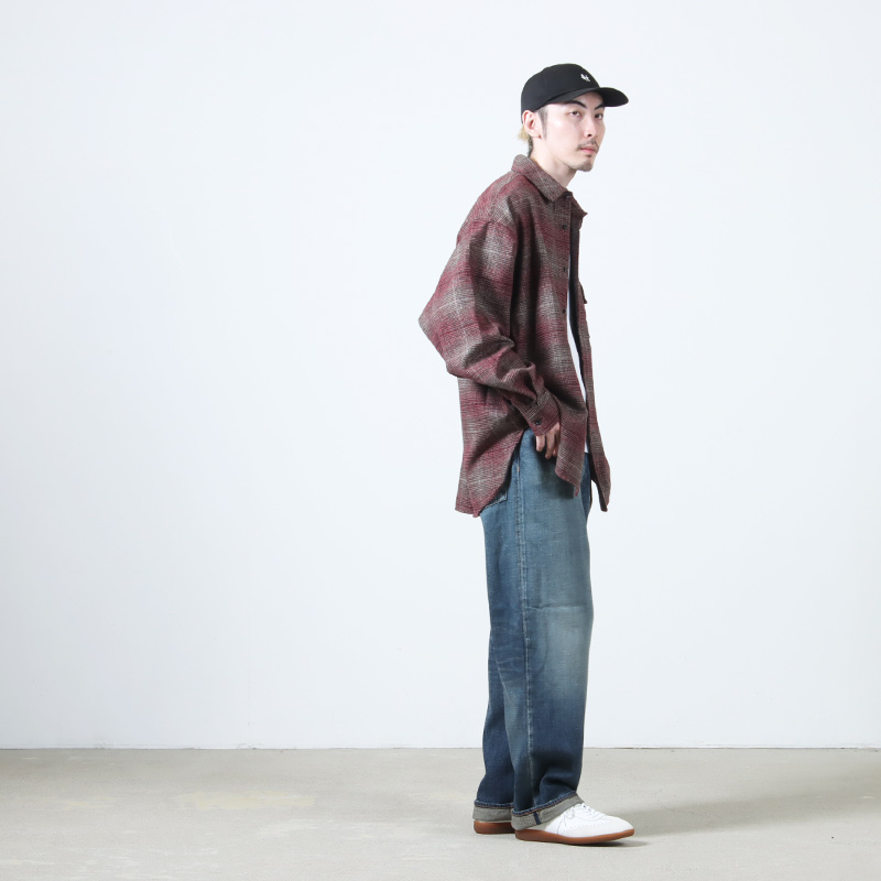 roundabout(饦Х) L/S Flannel Shirt
