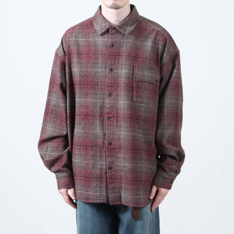 roundabout(饦Х) L/S Flannel Shirt