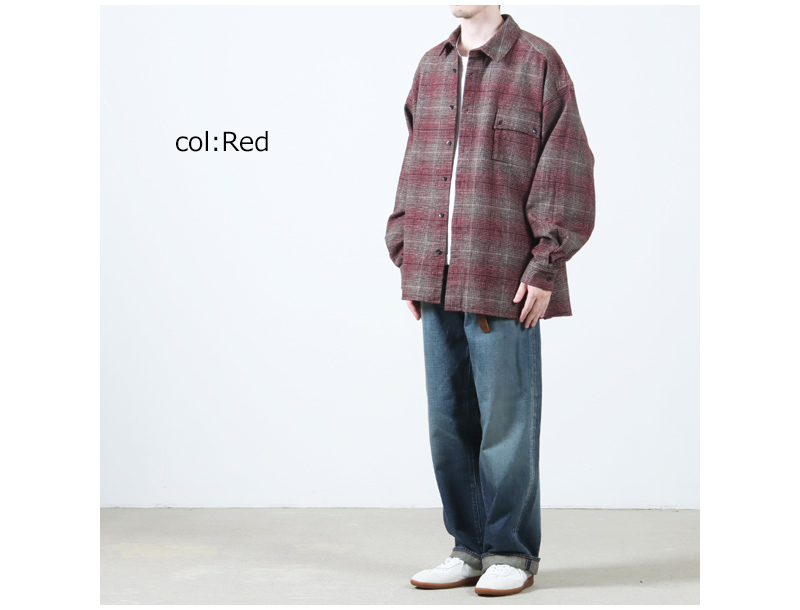 roundabout(饦Х) L/S Flannel Shirt