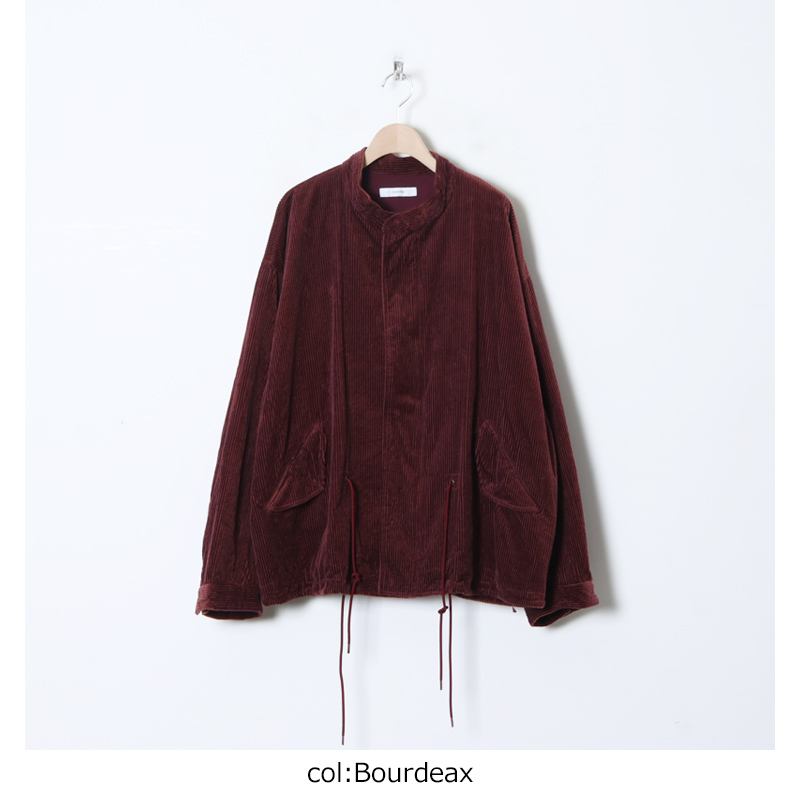 roundabout(饦Х) Corduroy Stand Collar Blouson