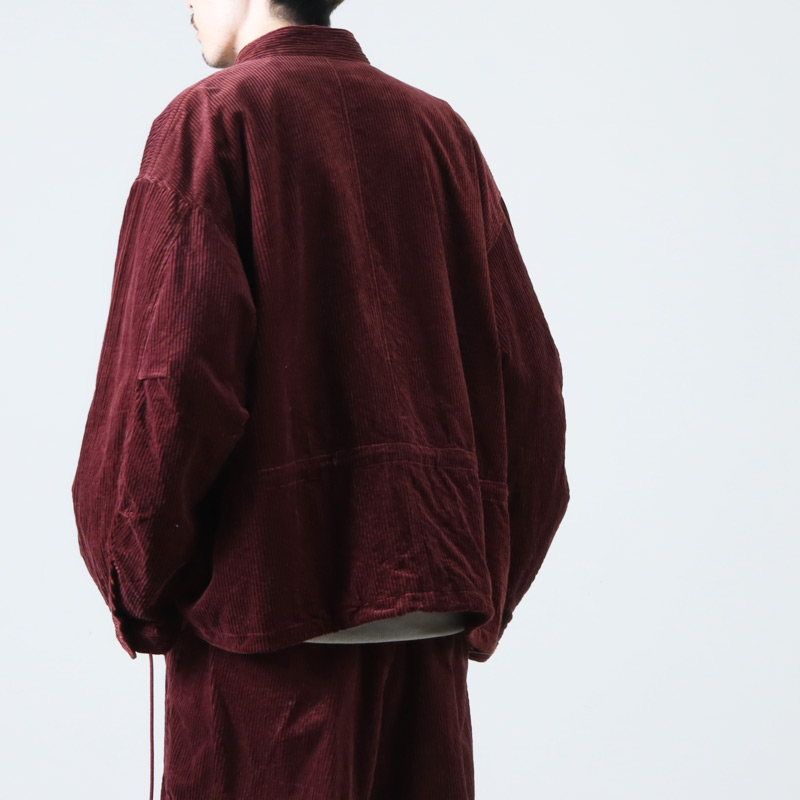 roundabout(饦Х) Corduroy Stand Collar Blouson