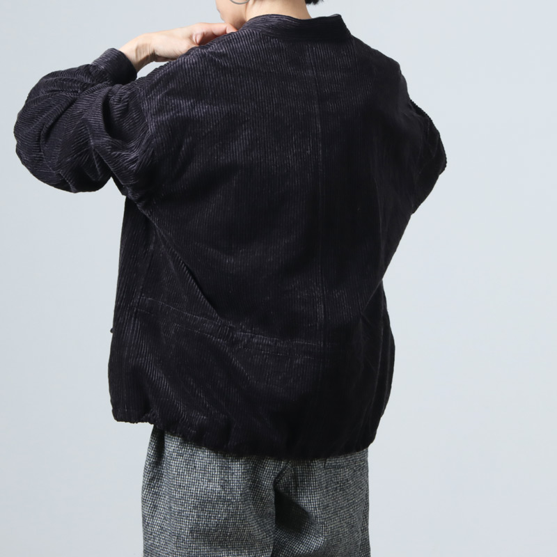 roundabout(饦Х) Corduroy Stand Collar Blouson