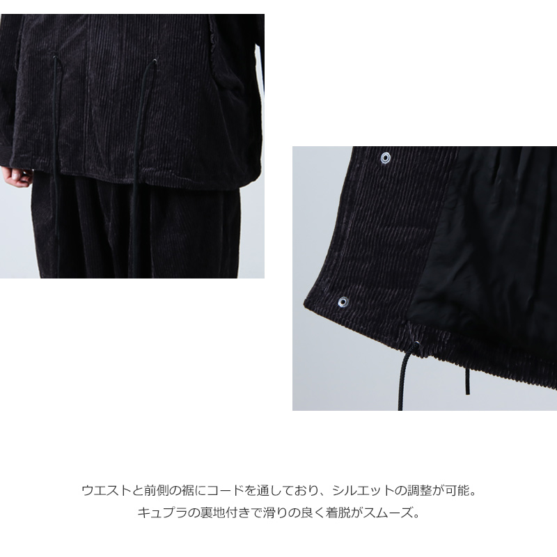 roundabout(饦Х) Corduroy Stand Collar Blouson