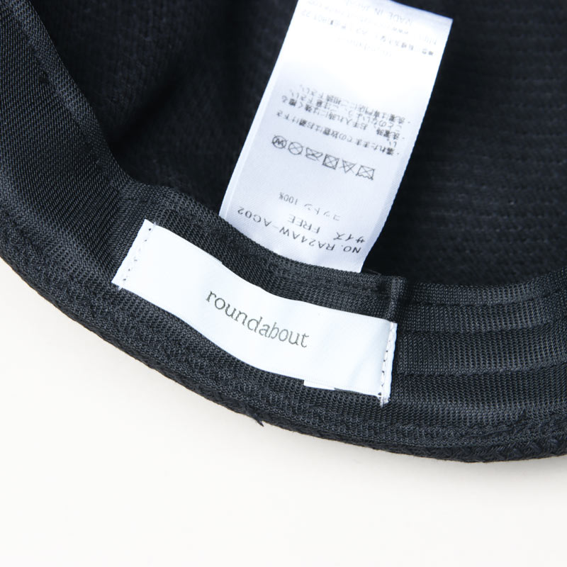 roundabout(饦Х) Sashiko Roll Cap