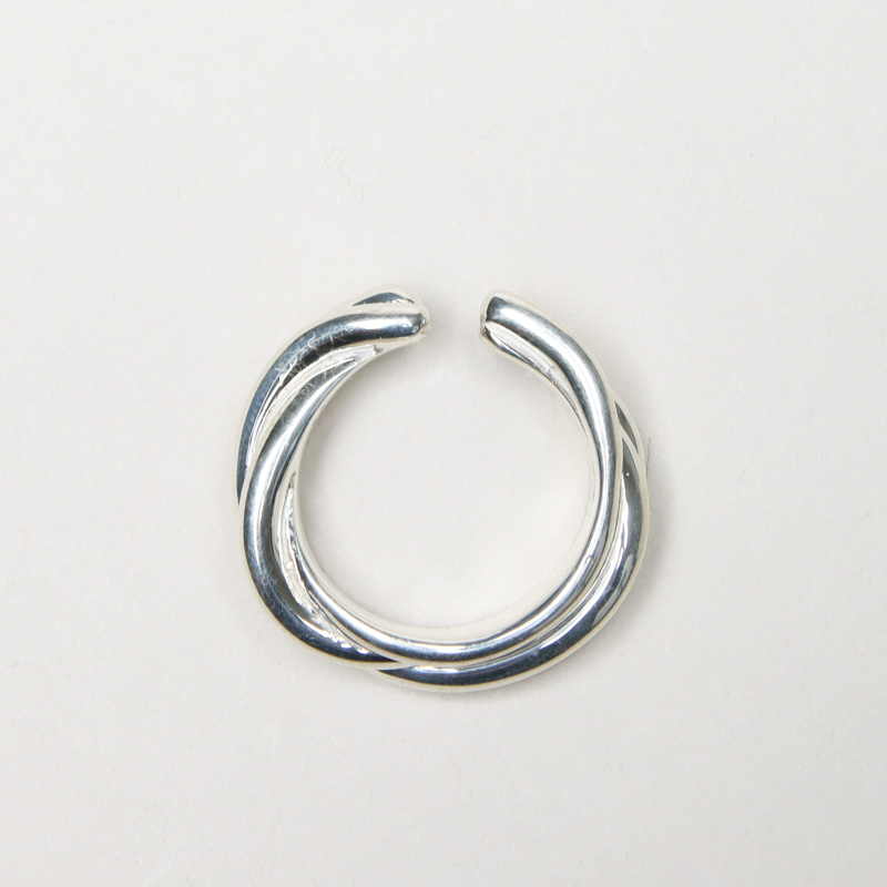 roundabout(饦Х) Silver Intersect Ring