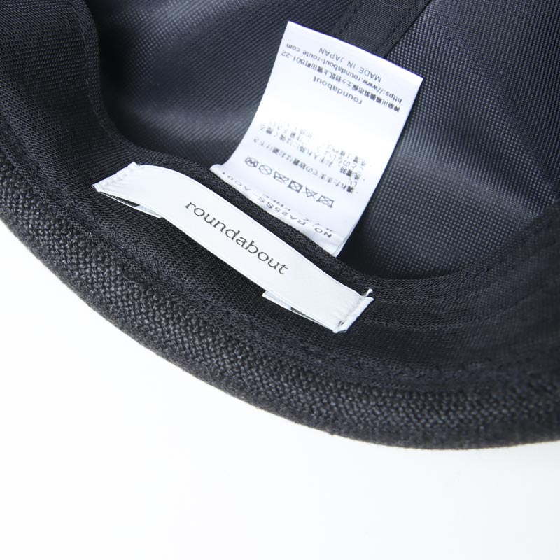 roundabout(饦Х) Linen Canvas Roll Cap