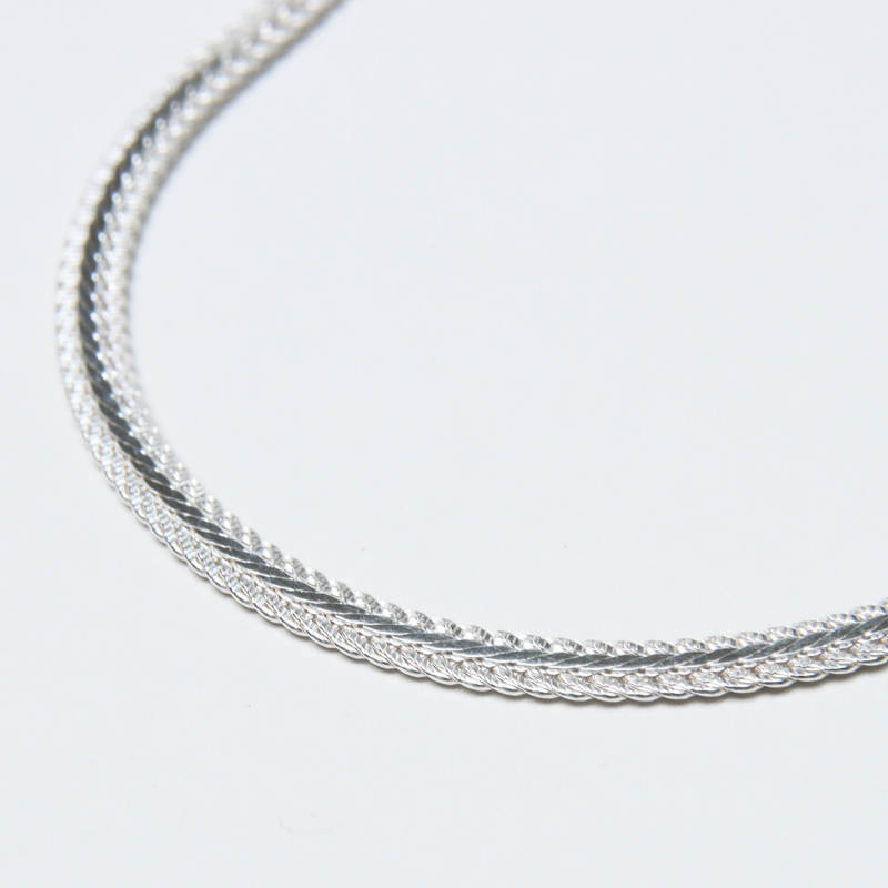 roundabout(饦Х) Silver Snake Necklace