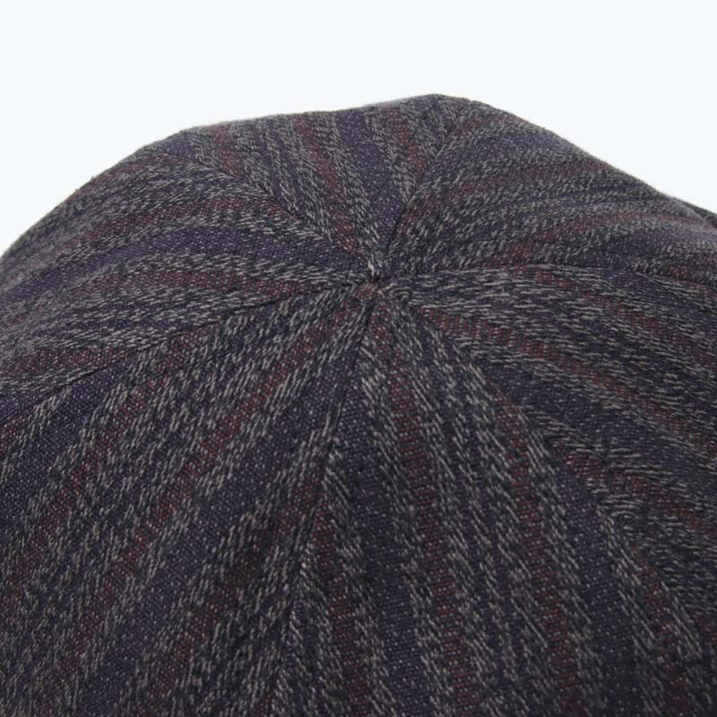 roundabout(饦Х) Dobby Stripe Roll Cap