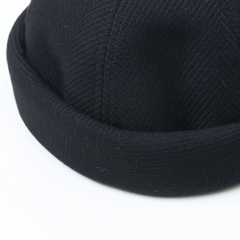 roundabout(饦Х) Herringbone Roll Cap