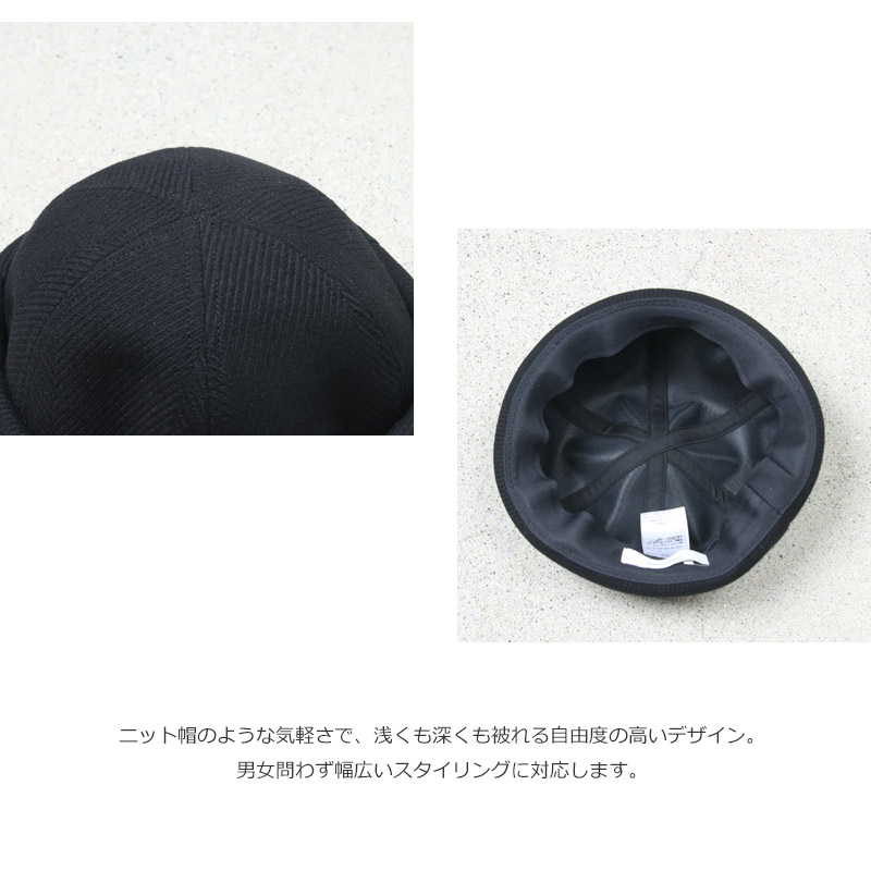 roundabout(饦Х) Herringbone Roll Cap