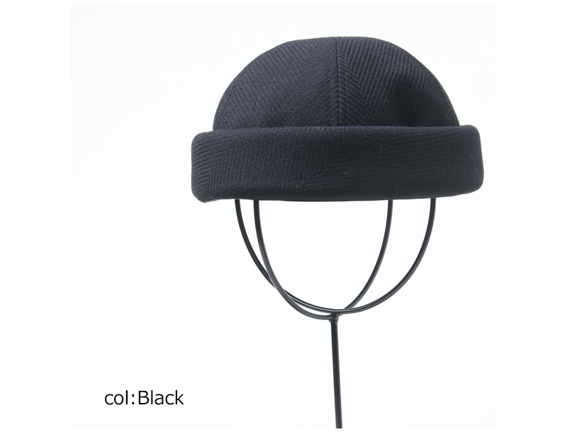 roundabout(饦Х) Herringbone Roll Cap