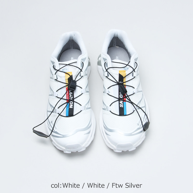 Salomon (サロモン) XT-6 GTX / WHITE / WHITE / FTW SILVER