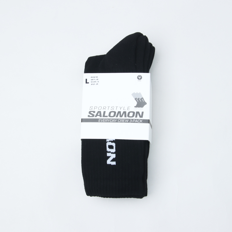 Salomon(�������) EVERYDAY CREW 3-PACK ��BLACK BLACK BLACK��