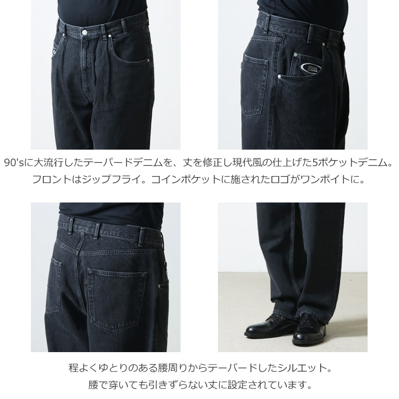 ○公式通販店舗○ SEDAN ALL-PURPOSE OVAL LOGO DENIM PANT