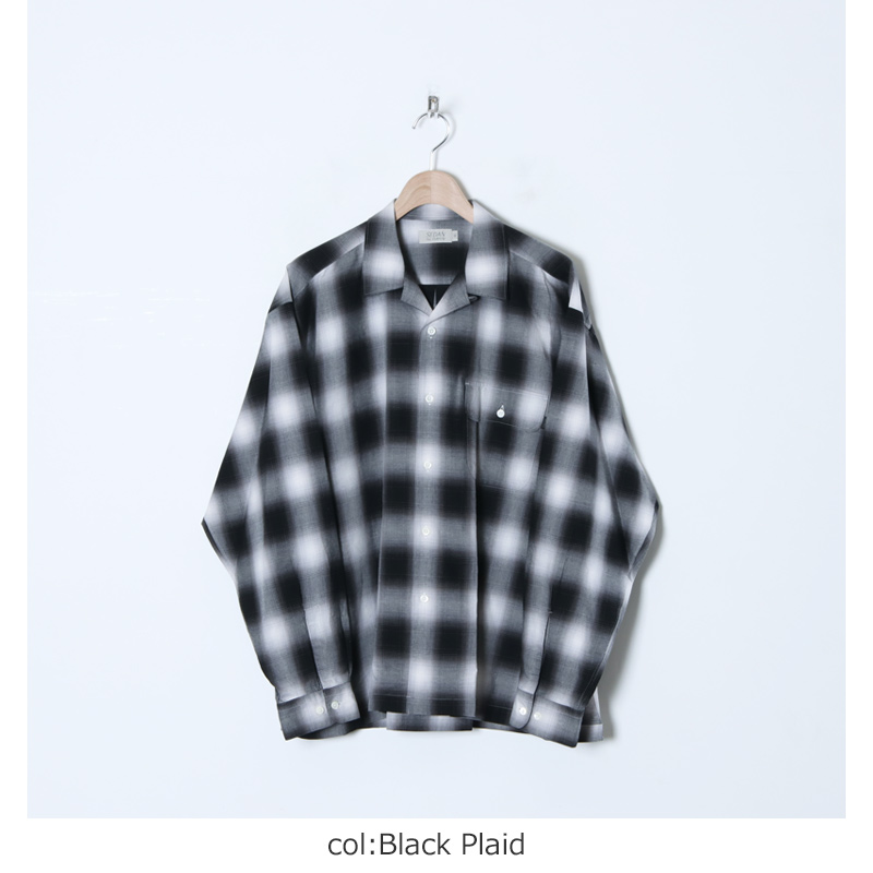 SEDAN ALL-PURPOSE (セダンオールパーパス) Ombre Plaid Open Collar