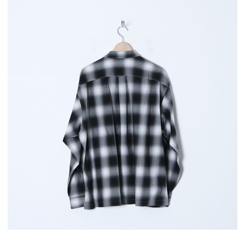 SEDAN ALL-PURPOSE (セダンオールパーパス) Ombre Plaid Open Collar