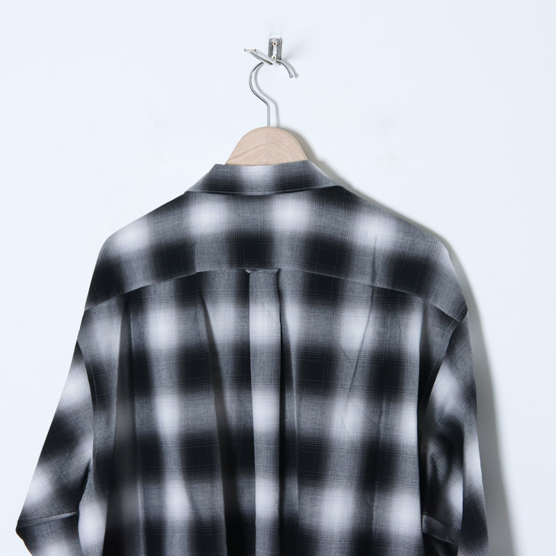 SEDAN ALL-PURPOSE (セダンオールパーパス) Ombre Plaid Open Collar