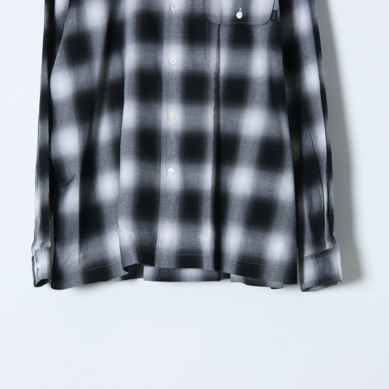 SEDAN ALL-PURPOSE (セダンオールパーパス) Ombre Plaid Open Collar