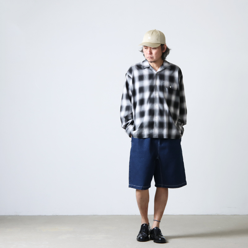 SEDAN ALL-PURPOSE (セダンオールパーパス) Ombre Plaid Open Collar