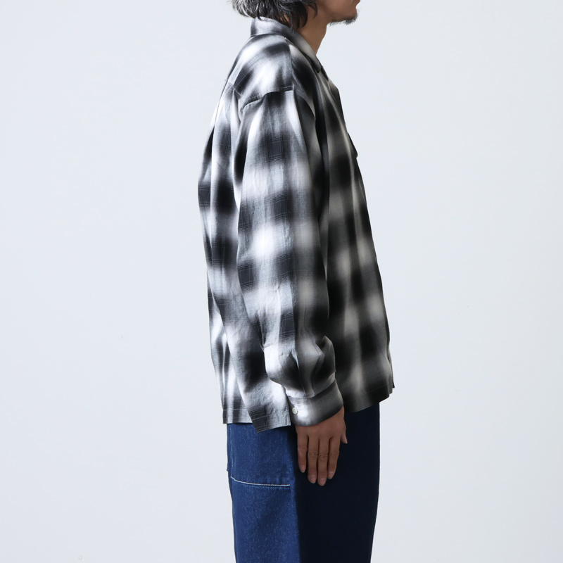 SEDAN ALL-PURPOSE (セダンオールパーパス) Ombre Plaid Open Collar