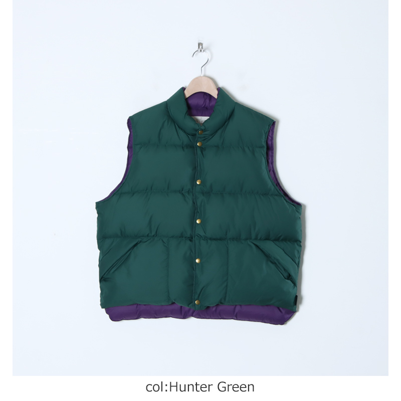 SEDAN ALL-PURPOSE (セダンオールパーパス) Classic Down Vest / クラシックダウンベスト