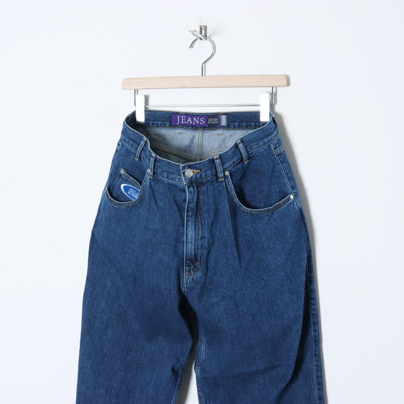 SEDAN ALL-PURPOSE (セダンオールパーパス) Oval Logo Denim Pant / オーバルロゴデニムパンツ