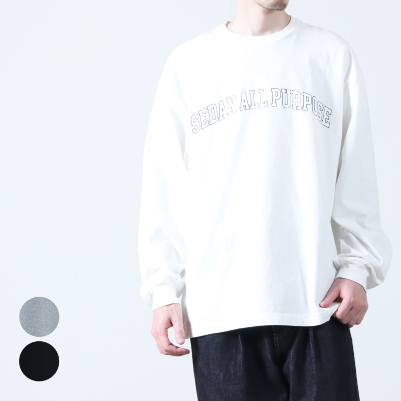 SEDAN ALL-PURPOSE (󥪡ѡѥ) Arch Logo L/S Tee / 󥰥꡼TEE