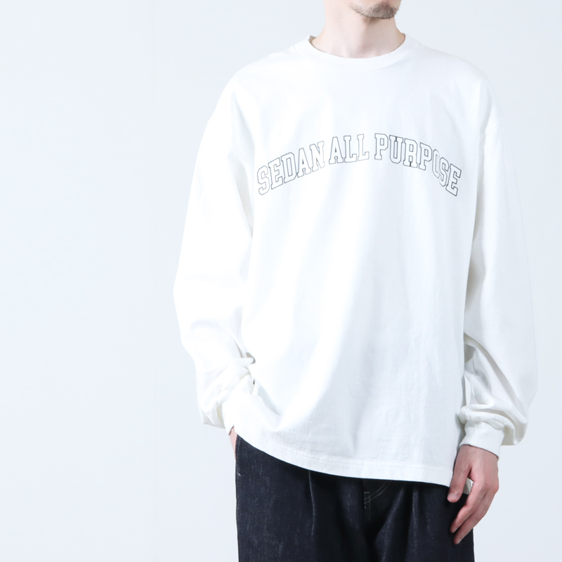 SEDAN ALL-PURPOSE(󥪡ѡѥ) Arch Logo L/S Tee