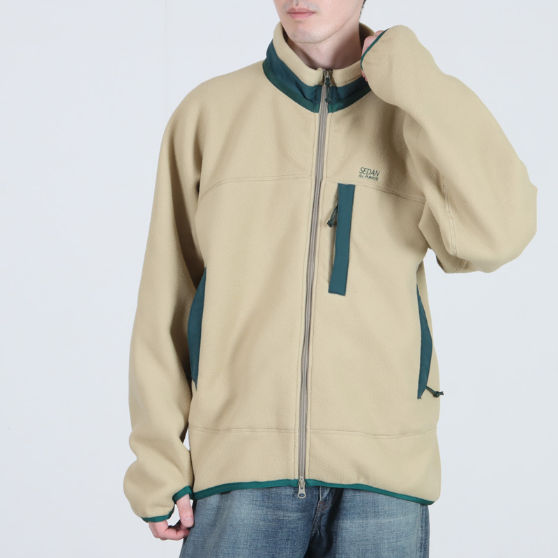 SEDAN ALL-PURPOSE(セダンオールパーパス) Fleece Full Zip Jacket