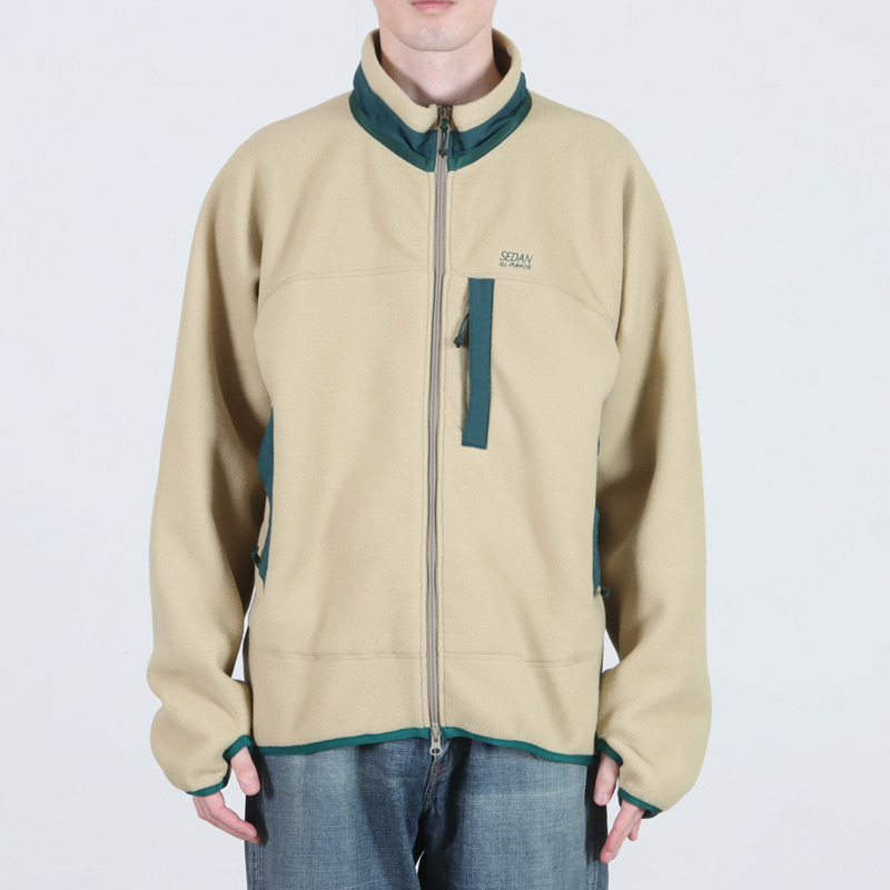 SEDAN ALL-PURPOSE(セダンオールパーパス) Fleece Full Zip Jacket