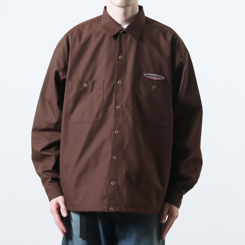SEDAN ALL-PURPOSE(󥪡ѡѥ) Oval Logo Work Shirt