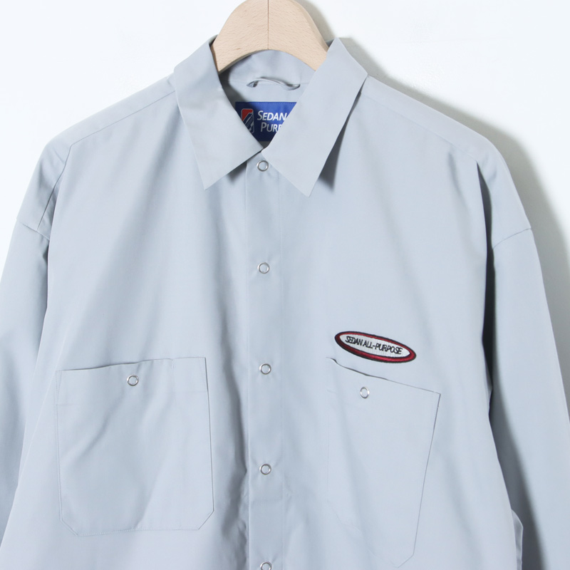 SEDAN ALL-PURPOSE(󥪡ѡѥ) Oval Logo Work Shirt