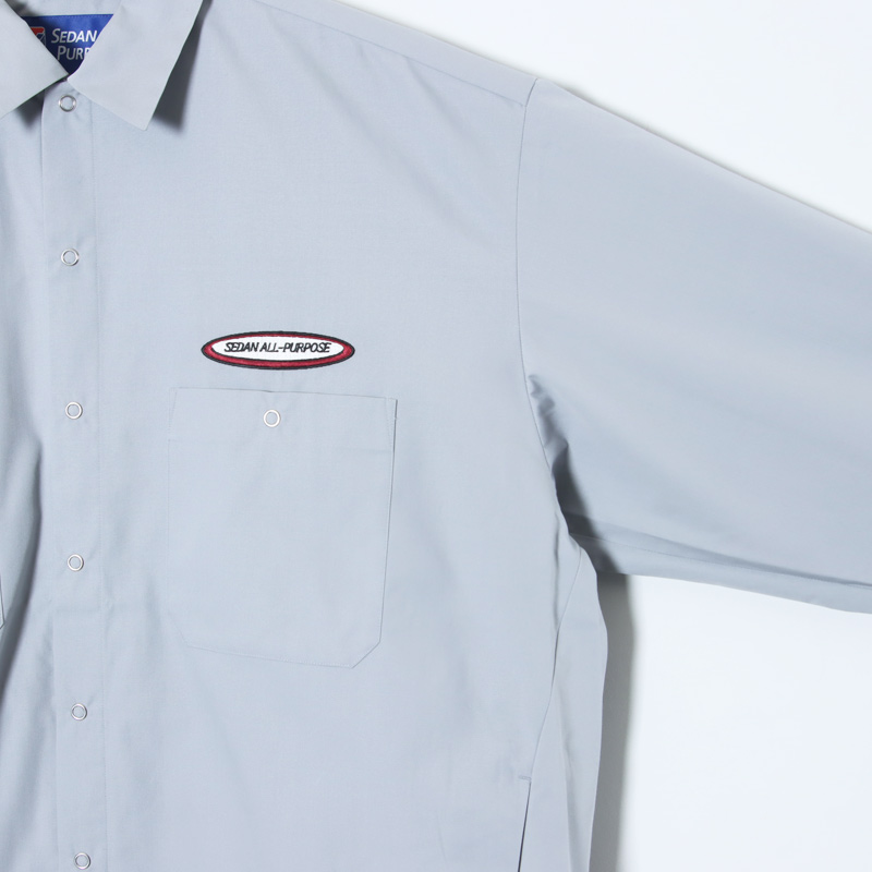 SEDAN ALL-PURPOSE(󥪡ѡѥ) Oval Logo Work Shirt