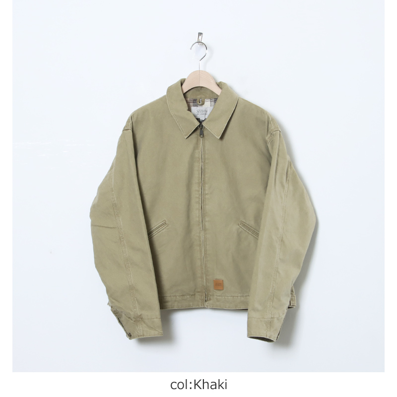 SEDAN ALL-PURPOSE(󥪡ѡѥ) Vintage Washed Cotton Duck Jacket