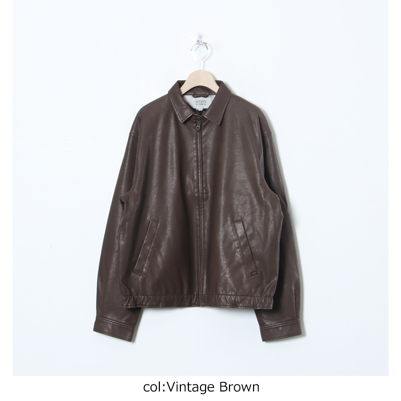 SEDAN ALL-PURPOSE(󥪡ѡѥ) Synthetic Leather Jacket