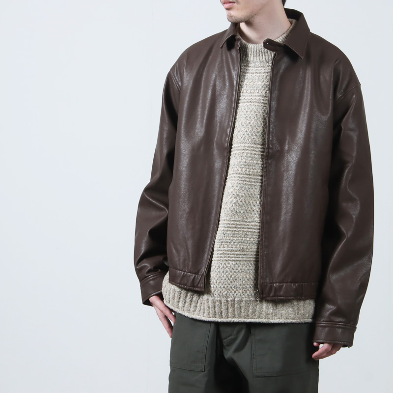 SEDAN ALL-PURPOSE(󥪡ѡѥ) Synthetic Leather Jacket