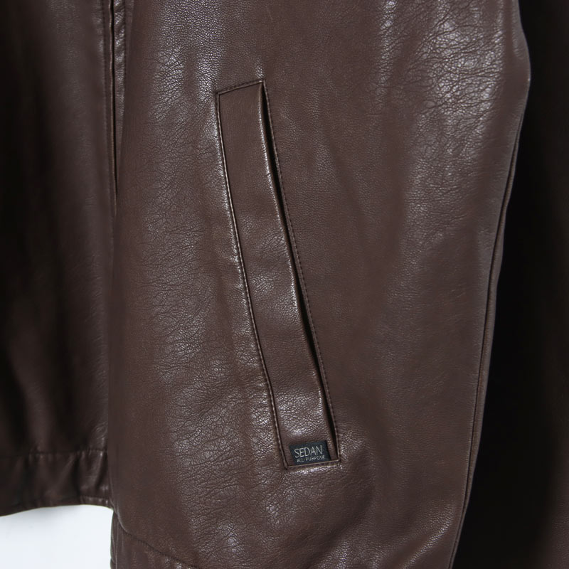 SEDAN ALL-PURPOSE(󥪡ѡѥ) Synthetic Leather Jacket