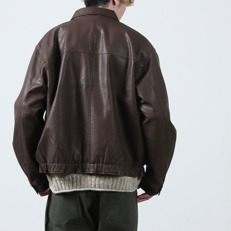 SEDAN ALL-PURPOSE(󥪡ѡѥ) Synthetic Leather Jacket