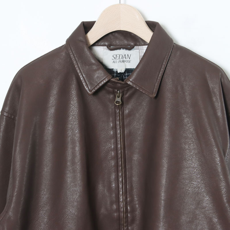 SEDAN ALL-PURPOSE(󥪡ѡѥ) Synthetic Leather Jacket