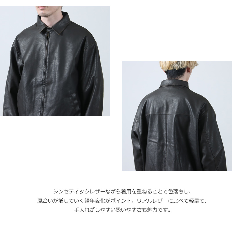 SEDAN ALL-PURPOSE(󥪡ѡѥ) Synthetic Leather Jacket