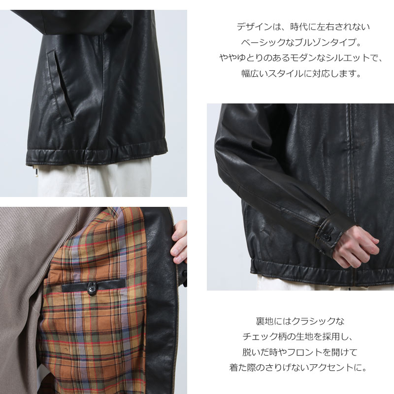 SEDAN ALL-PURPOSE(󥪡ѡѥ) Synthetic Leather Jacket